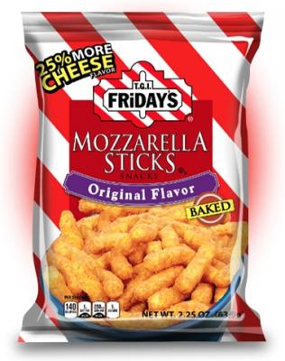 Запеченные палочки Fridays Mozzarella Sticks 99.2 грамма