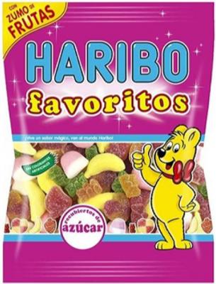 Мармелад жевательный Haribo Favouritos оригинальный в сахаре 90 гр