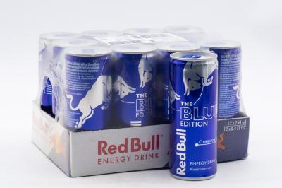 Энергетический напиток Red Bull Blue (Ред Булл Синий) 250 мл