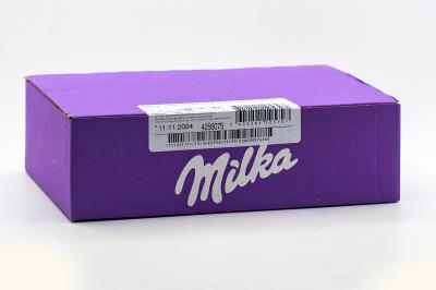 Молочный шоколад Milka c прослойкой нежного крема и печеньем 100 грамм