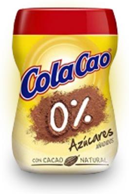 Какао напиток быстрорастворимый Cola Cao Fibra 0% 300 грамм