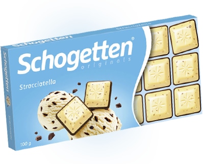 Шоколад Schogetten Stracciatella 100 гр