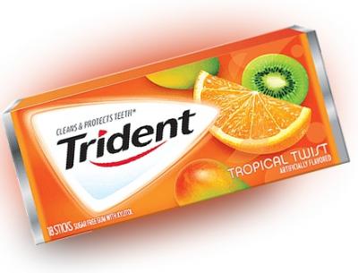 Trident Gum Tropical Twist